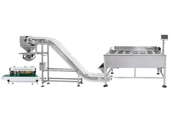 Manual 14 Head Semi Auto Packing Machine For Seafood