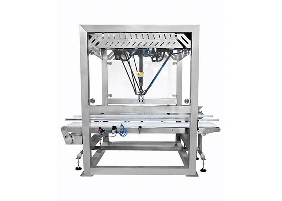 Taschen-Verpackungsmaschine mit parallelem Manipulator für Karton