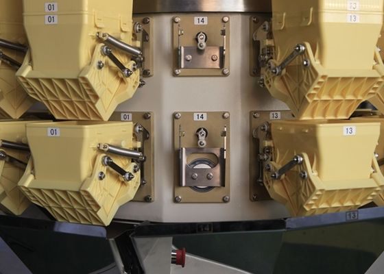 Wäger des Kohlenstoffstahl-Multihead mit Plastiktrichter 2.0L
